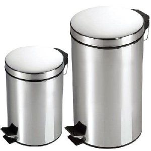 stainless steel pedal bins