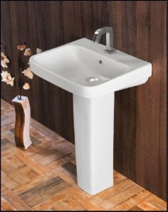 575x430x120mm Ceramic Basin with Pedestal