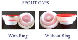 Spout Plastic Caps