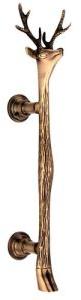 Deer Brass Pull Handle