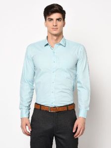 TF-1617 Green Mens Formal Shirts