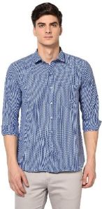 TF-1637 Blue Mens Formal Shirts