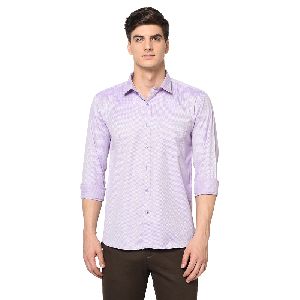 TF-1668 Purple Mens Formal Shirts