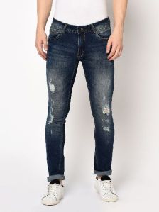 TJ-6401 Blue Mens Denim Jeans