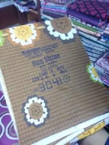 Bedsheet  Embroidered Fabric