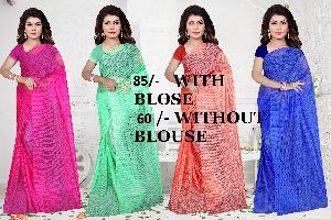 plain blouse sarees