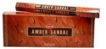 HEM AMBER SANDAL 100 INCENSE STICKS