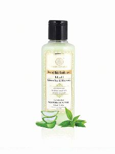 Khadi Green Tea Aloe Vera Conditioner 210 ml (SLS/Paraben Free)