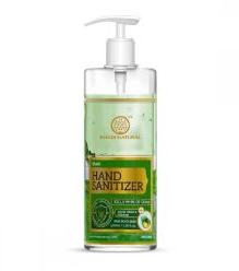 Khadi Natural Aloe Vera & Lemon Hand Sanitizer (70% alcohol gel formulation), 500ml