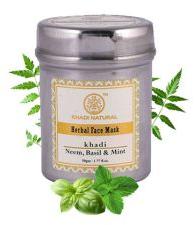 Khadi Neem, Basil and Mint Face Mask 50g