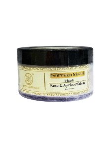 Khadi Rose Apricot and Walnut Scrub 50g