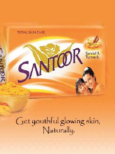 Santoor Sandal & Turmeric Soap