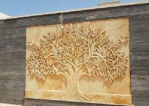 Tree Stone Mural