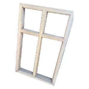 Rectangular Wooden Window Frame