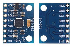 Mpu6050 Module+ 3 Accelerometer for Arduino
