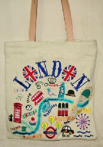 Cotton Embroidered Bag