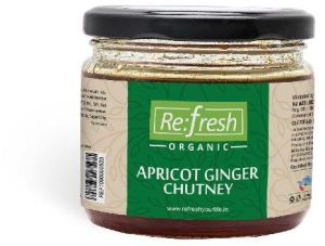 Refresh Organic Apricot Ginger Chutney