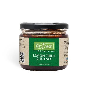 Refresh Organic Lemon Chilli Chutney