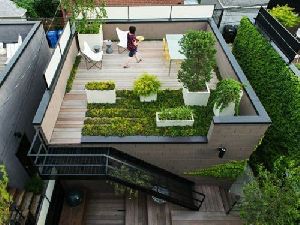 Terrace Garden Interior Designing Service
