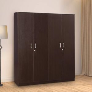 4 Door Wooden Wardrobe