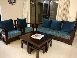 Sheesham Wood Sofa Set