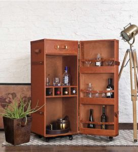 Single Door Bar Cabinet