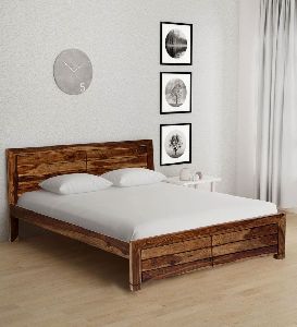 Teak Wooden Bed
