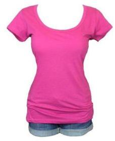 Ladies Round Neck T-shirts