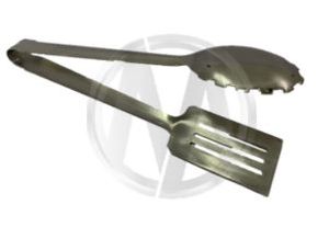 Turner with Oval Shape Salad Tongs