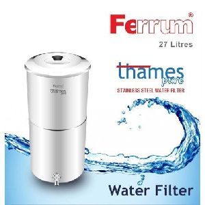 27 Litres Thames Pure Stainless Steel Water Filter