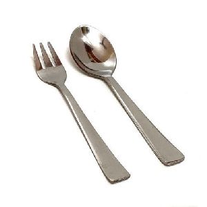 SS Tea Spoon And Fruit Fork Set