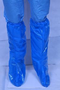 Plastic Knee Length Shoe Cover