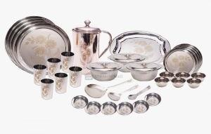 51 Pcs Stainless Steel Dinner Set