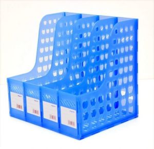 4 LAYER APPLE DESIGN PLASTIC FILE RACK