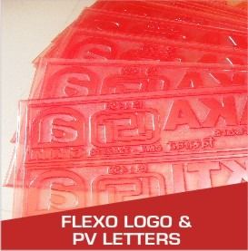 flexo logo photopolymer plate