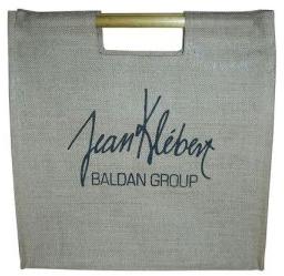 Bamboo Handle Promotional Jute Bag