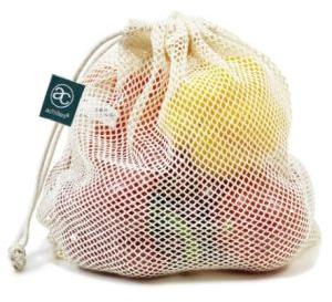 Cotton Net Drawstring Bag