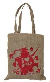 Long Handle Jute Grocery Bag