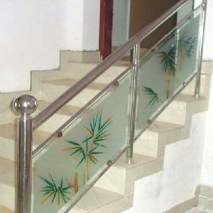 Stainless Steel Glass Railing