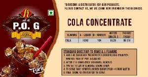 Carbonated Soft Drink Concentrate COLA FLAVOR
