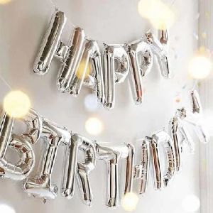 happy birthday alphabet foil balloon