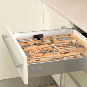 Screw-On Kitchen Double Wall Drawer