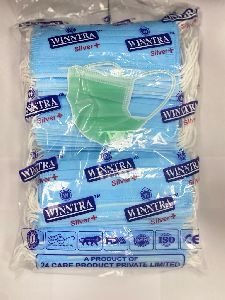 3 ply non-woven mask 100 pieces packet