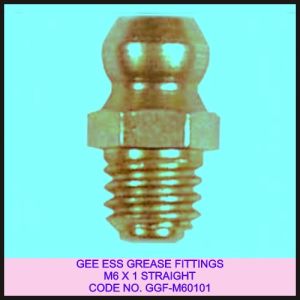 M6 X 1 STRAIGHT GREASE FITTING