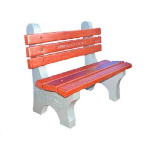 Armless RCC Garden Bench