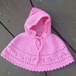 Baby Crochet Poncho