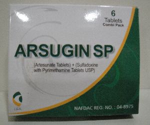 Arsugin SP Combipack Artesunate Tablets