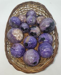 Charoite Sphere