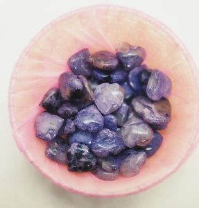 Charoite Stone Heart