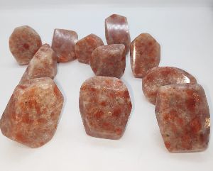 Sunstone Hexagon Tumble Freeform